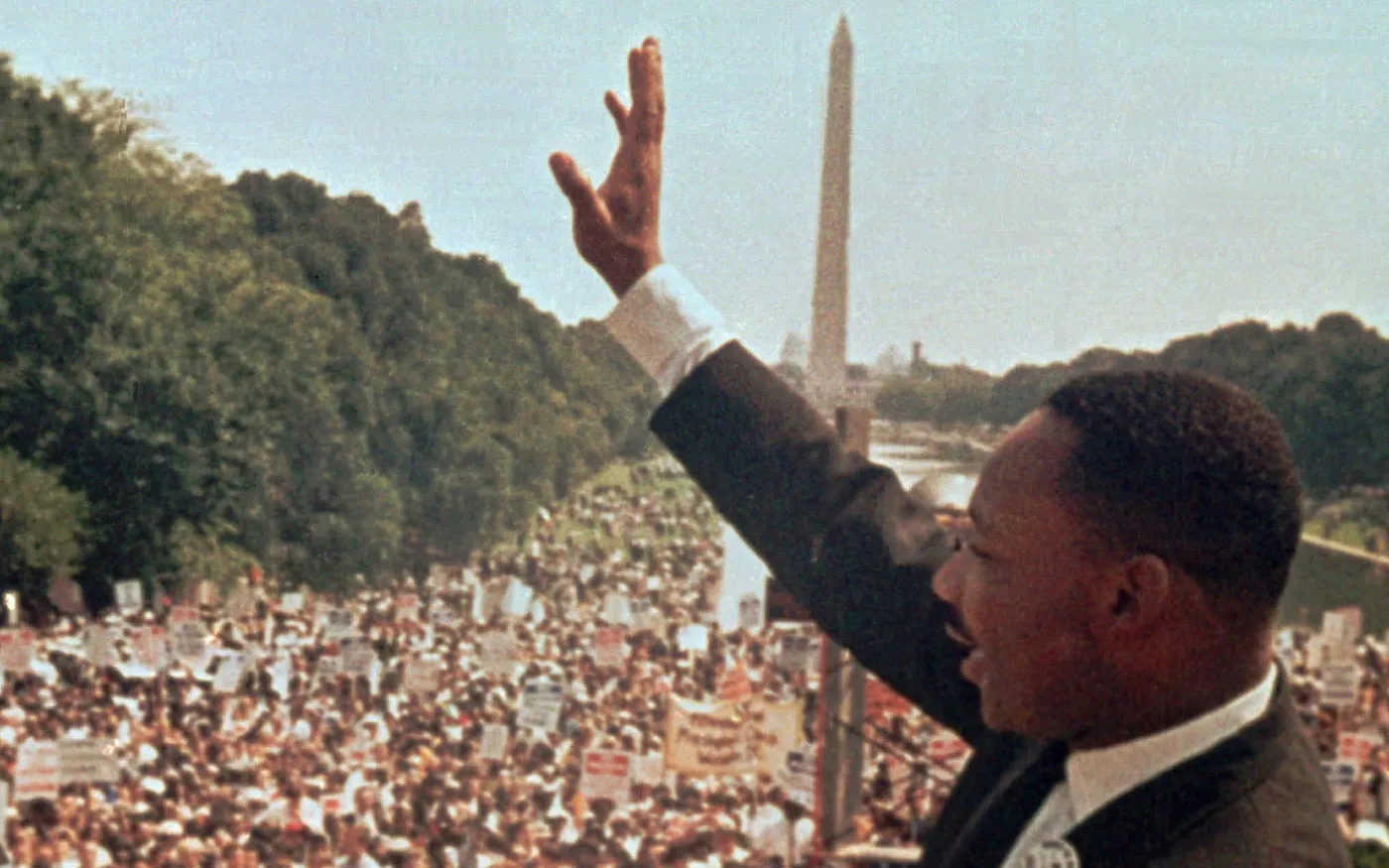 Dr. Martin Luther King, Jr. at the March on Washington, August 28, 1963. Credit: File | AP