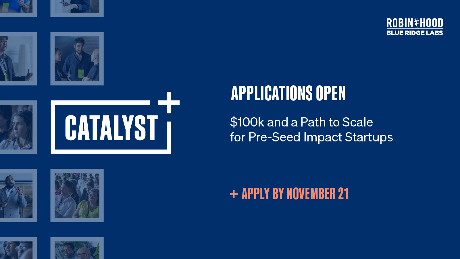 Robin Hood’s Innovation Lab Launches Application Process to Identify its 10th Cohort of Impact Ventures