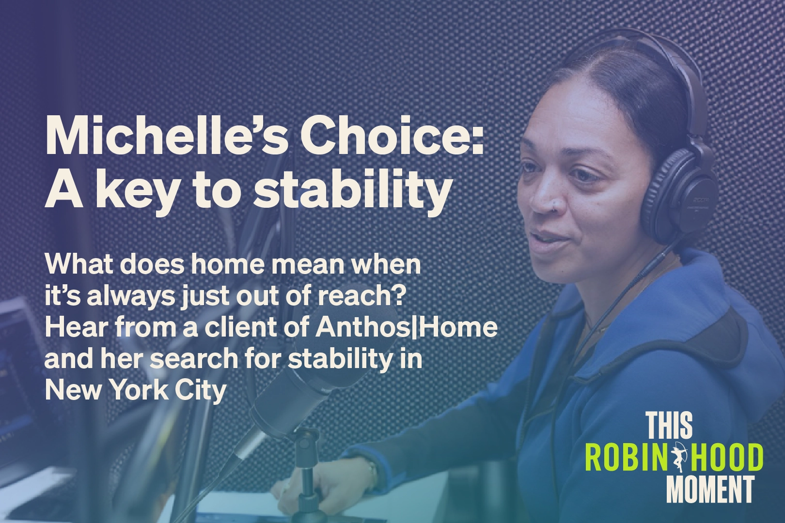 Podcast album cover for Michelle's Choice: A key to stability
